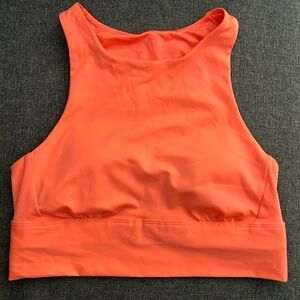 All in Motion athletic tank top w/ pads, size M, coral color